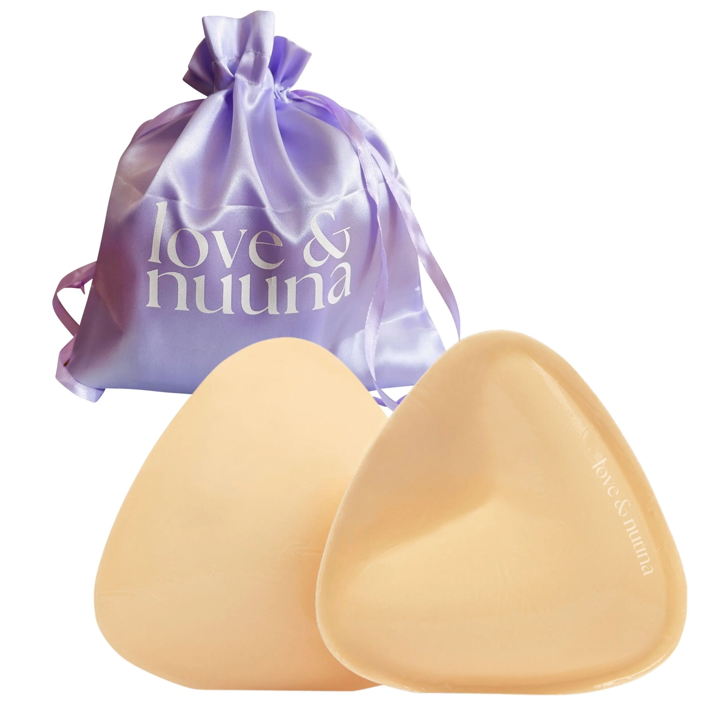 Love & Nuuna Ultra Lift Double Sided Adhesive Sticky Pushup Bra Inserts for Women - Boosts Up to 2 Cup Sizes, Sweat & Water-Resistant, Reusable Up to 40 Times