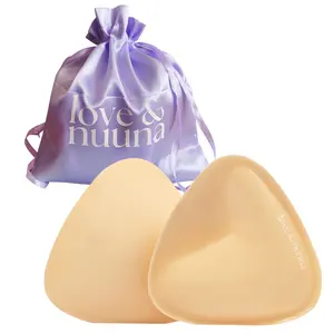 Love & Nuuna Ultra Lift Double Sided Adhesive Sticky Pushup Bra Inserts for Women - Boosts Up to 2 Cup Sizes, Sweat & Water-Resistant, Reusable Up to 40 Times