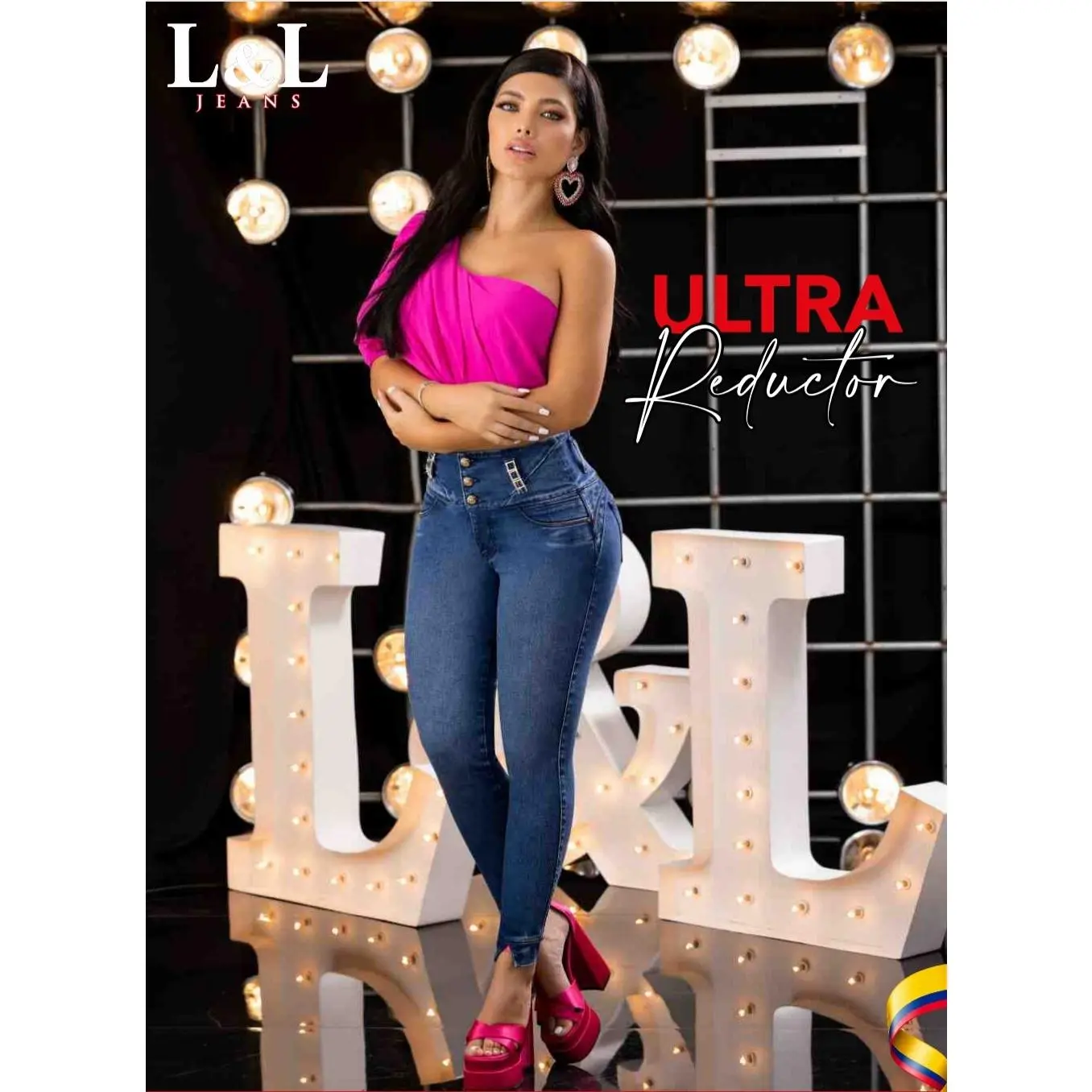 BUTT-LIFT JEANS BY L&L