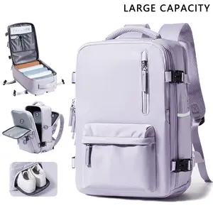 Large Capacity Women's Backpack Multi Pocket Travel Bag with Independent Shoe Compartment College Campus Backpack Dry Wet Separation Valentine's Day Birthday Gift