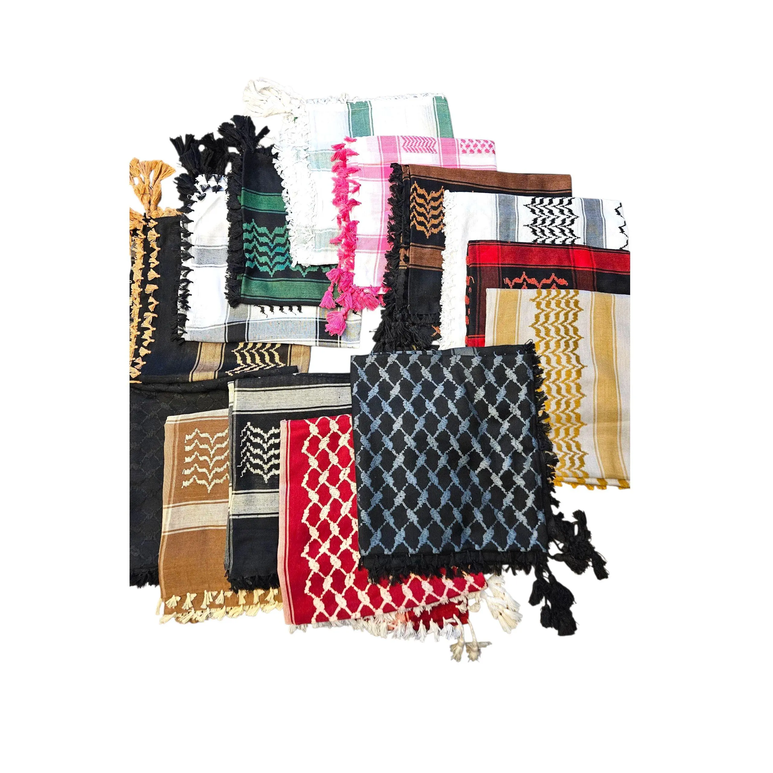 Keffiyeh Woven Hatta Kuffiyeh Multiple Colors Keffiyeh Woven Hatta Kuffiyeh Multiple Colors