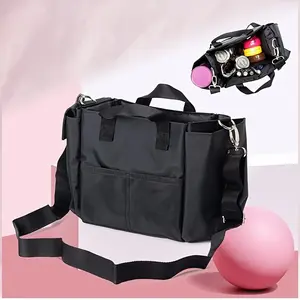 Film Makeup Bag with Cosmetic Storage Pouch, Hairstylist Shoulder Crossbody Bag, Large Capacity Bridal Touch-Up Small Bag