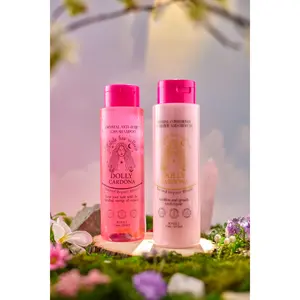 Dolly Ritual Connexion Herbal Shampoo & Conditioner Growth Power with 7 Powerful Herbs for Thinning Hair Vegan & Paraben-Free