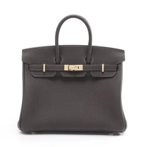 Pre-owned HERMÈS Calfskin Shoulder Bags Hermes Birkin25 Togo