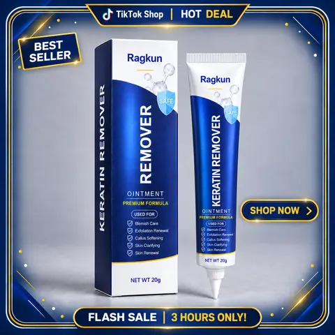 Ragkun Natural Removal Cream - Purely natural extract with precise tip application for skin care. Exfoliating cream.