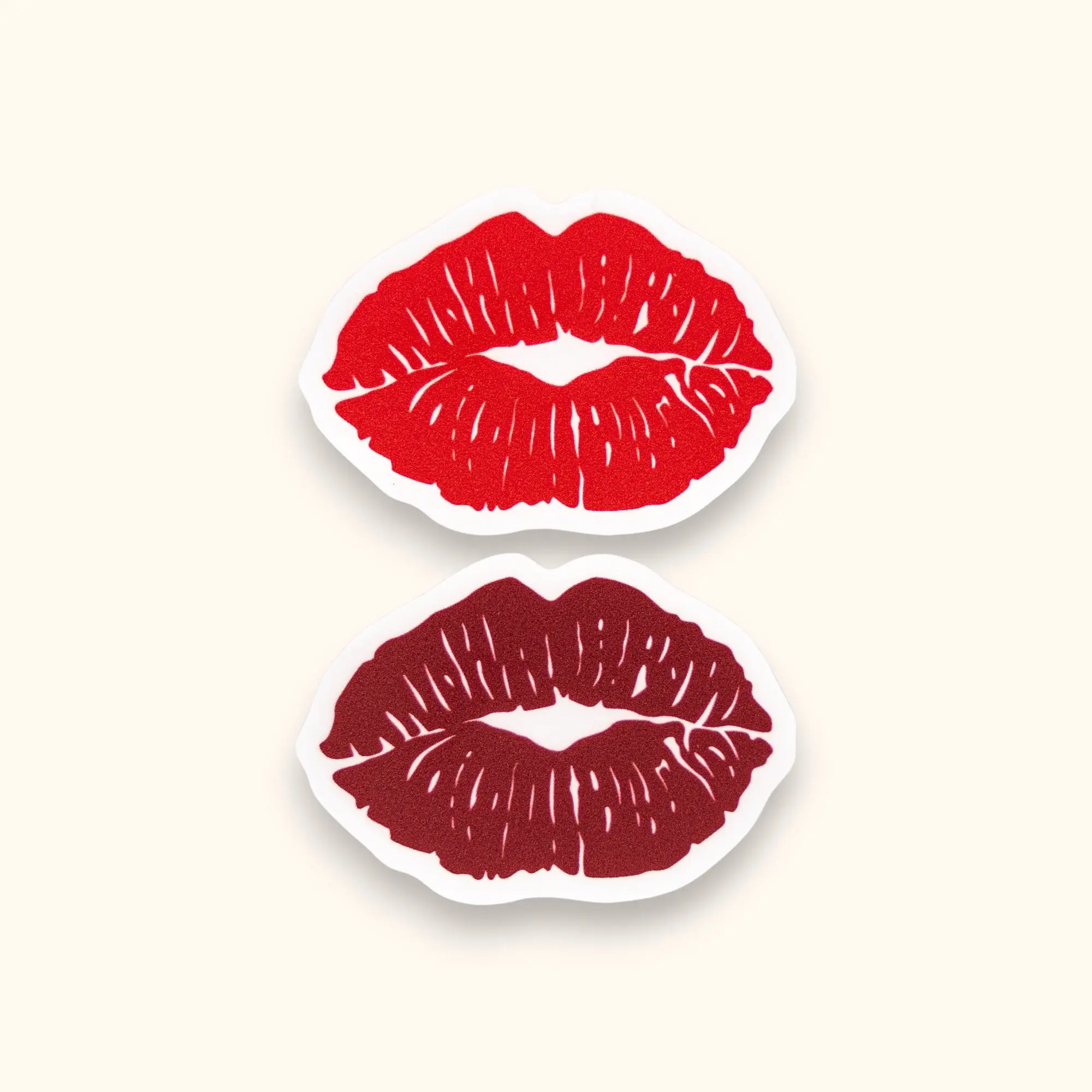 Lipstick Mirror Cling | Sabrina Window Cling Decor Decorative Stickers Vinyl