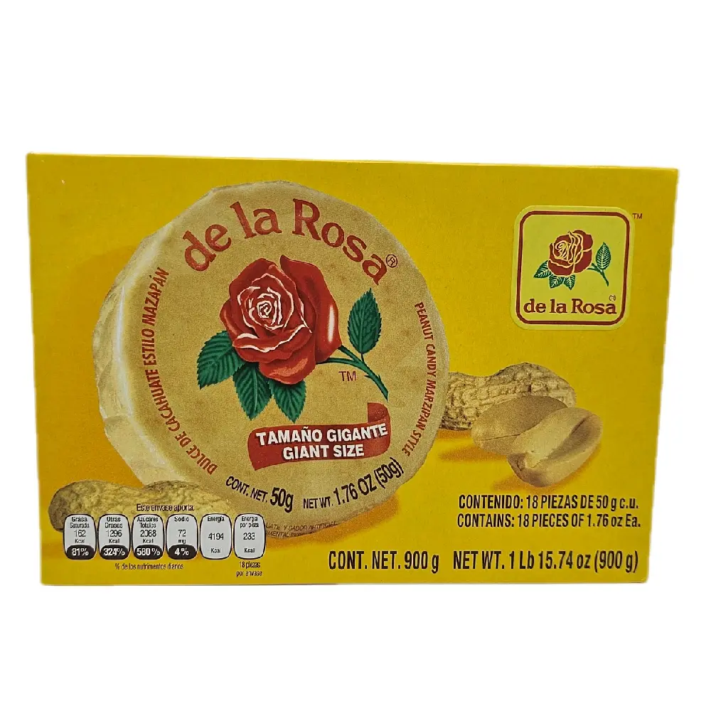 Peanut Candy Marzipan Style Giant Size 12 pieces pack Peanut Candy Marzipan Style Giant Size 12 pieces pack