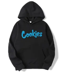 Vintage Cookies Graphic Cookie Hoodie Unisex Crew Neck Medium Long Sleeve Cotton All Seasons Fitted Machine Washable - Womenswear, Sweatshirts