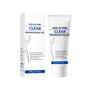 Instant Soothing Cooling Gel 100g, Muscle Revival Body Gel, Cooling with Menthol and Frankincense, Helps Relieve Muscle Tension , Relax your waist, legs, knees, shoulders and neck to relieve fatigue, Sports Soothing Cooling Gel