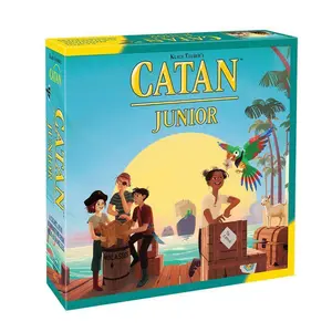 Catan Junior Game Pirate Hideouts Island Resources Simplified Rules 2-4 Players