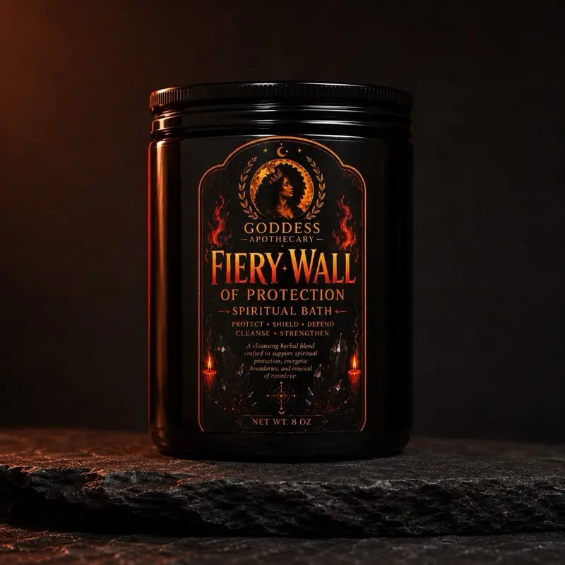 Goddess Apothecary Fiery Wall of Protection Bath