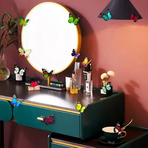 80pcs Butterfly Wall Decor - Plastic Butterflies Wings