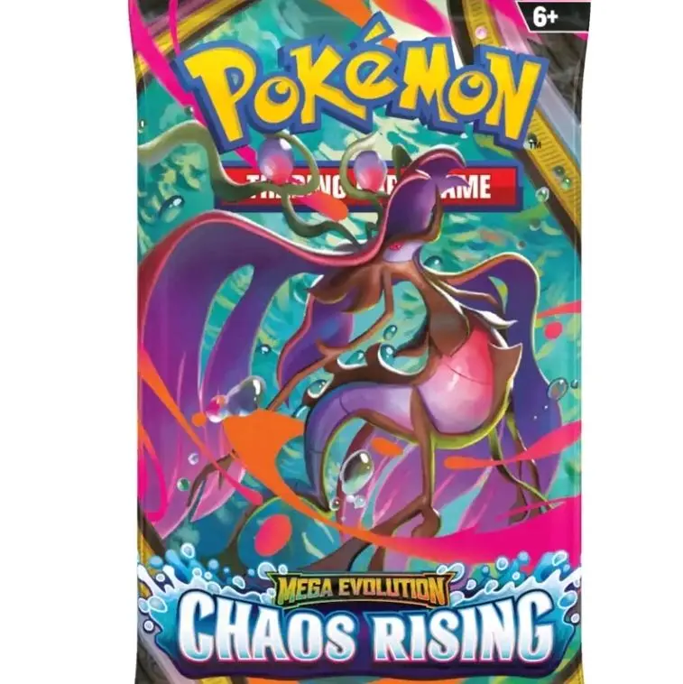 Pokemon Chaos Rising Booster Pack (RIPPED LIVE)