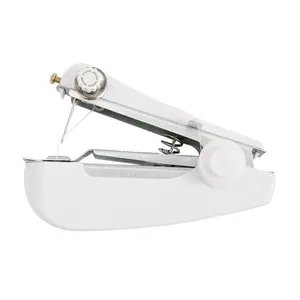 Portable Manual Mini Micro Sewing Machine for Home Handheld Simple Sewing Machine Clothes Pocket Sized Small