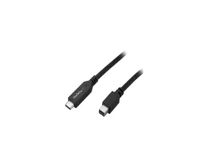 StarTech.com CDP2MDPMM1MB 1m / 3.3ft USB-C to Mini DisplayPort Cable - 4K 60Hz - Black  - USB 3.1 Type C to mDP Adapter (CDP2MDPMM1MB)