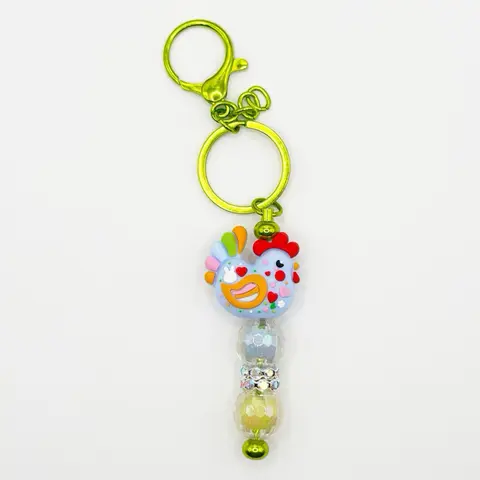Beaded Keychains                                                           *LIVE CLAIMS ONLY*