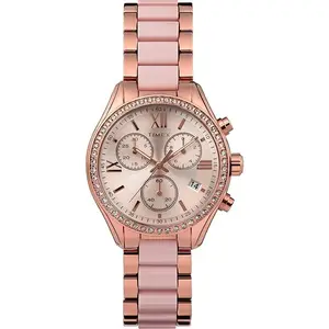 Timex Chronograph Quartz Crystal Ladies Watch TW2V75000