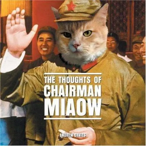 USED-The Thoughts of Chairman Miaow by Frank Hopkinson (Hardcover)
