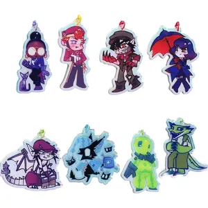 8 Ops Deadlock Acrylic Keychain, Rem Mina Doorman Drifter Ivy Vyper Viscous Calico Bag Charms