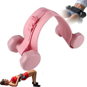 Adjustable Glute Bridge Resistance Band, Home & Gym Use, Extra Padding, Kettlebell Training, Butt Shaping, Unisex, 1pc