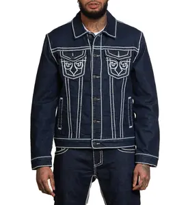 Affliction Men's Denim Jacket Prairie