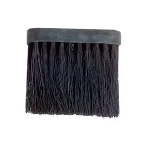 212 MAIN Dagan TR Replacement Brush - Black, 3.5x4 in Rectangular Shape Tampico Fiber Brush for Home & Festive Decoration Use