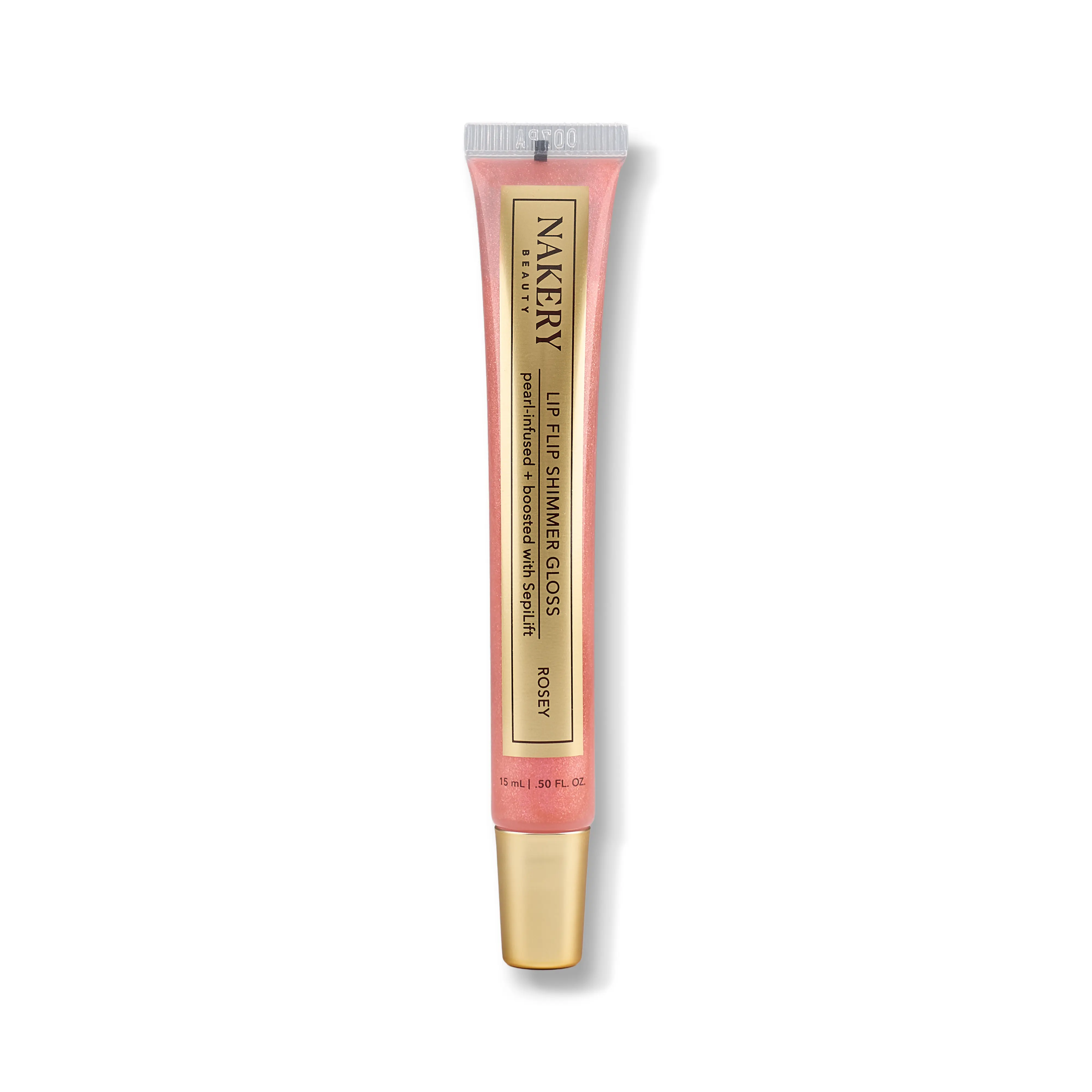 Nakery Lip Flip Shimmer Gloss - 15ml - Makeup Lip Gloss with Shimmer Effect for Glowing Skin, Lip Care, Cosmetic