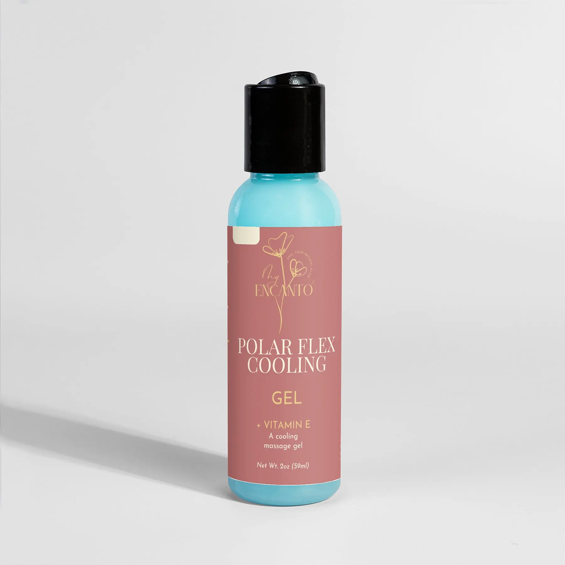 Polar Flex Cooling Gel with Aloe and Eucalyptus for Skin Moisturizing