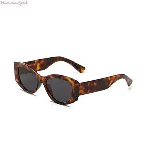 Unisex 2026 Retro Cat-Eye Edgy Sports Eyewear, Bold Thick Frame, UV400 Protection, Lightweight Casual Shades for Streetwear, Outdoor Activities