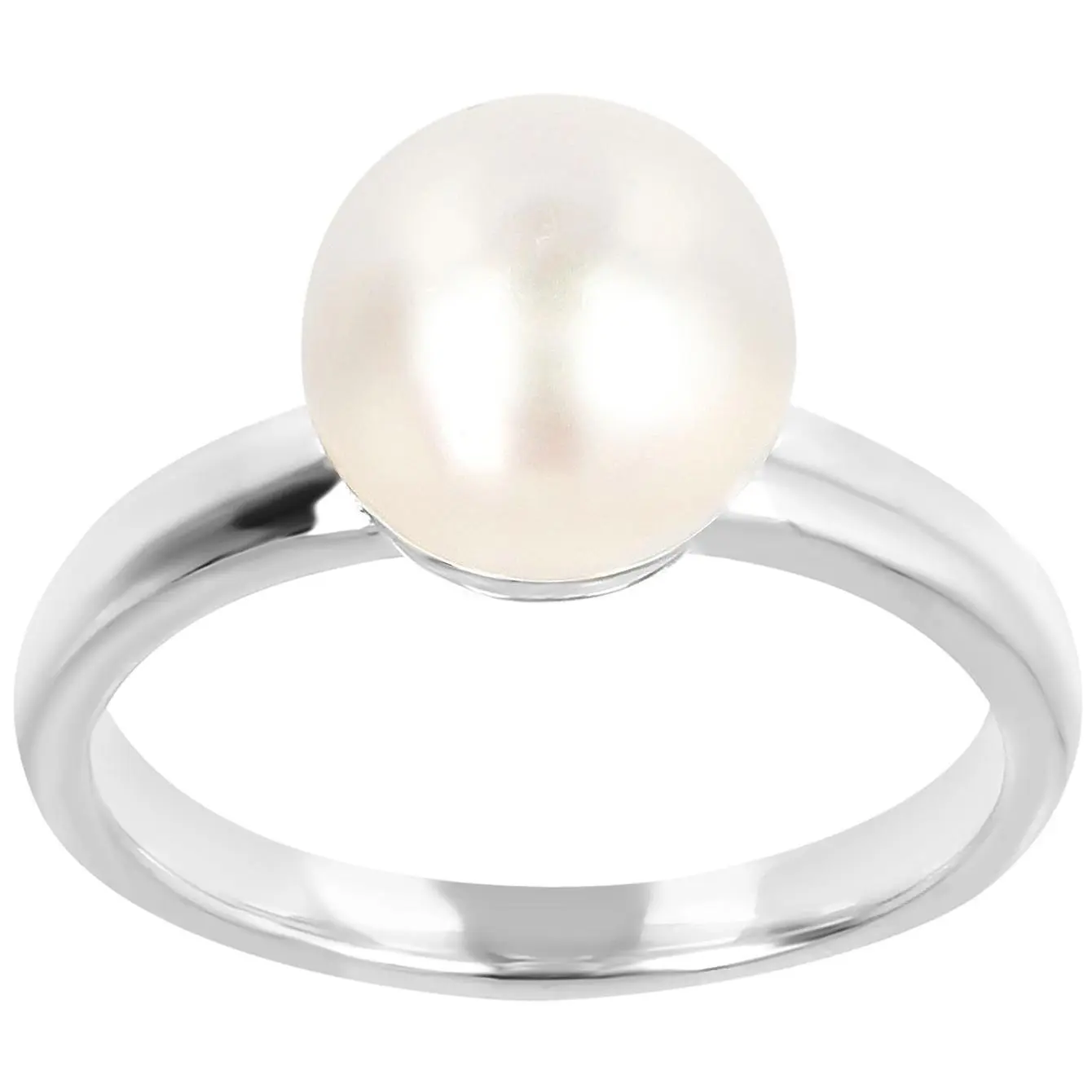 Honora White Cultured Pearl Ring, Sterling Silv er