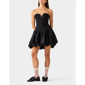 Betsey Johnson BUBBLE SOIREE DRESS BLACK