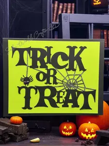 Trick or Treat Holloween Card
