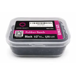 Sosun Beauty 1111 Count Rubber Bands