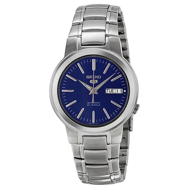 SEIKO Series 5 Automatic Blue Dial Men's Watch Item No. SNKA05K