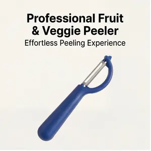 Two-In-One Multi-Functional Peeler and Spiral Slicer, Fruit and Vegetable Peeling Blade, Home Kitchen Tool, Efficient Food Processing Accessory
