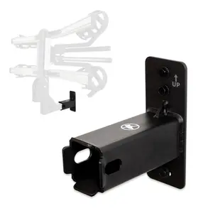 Haymarket Hitch Wall Mount 1.25" or 2" Hitch Wall Mount | Holds Bike or Cargo Car Rack