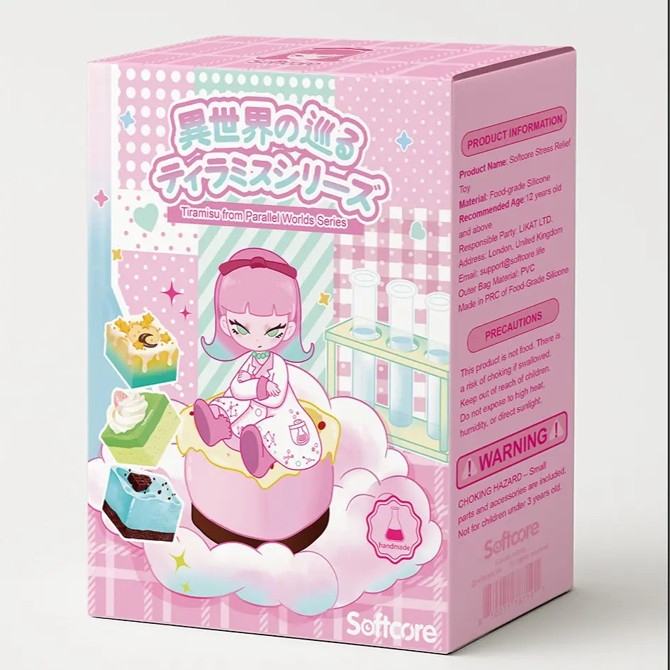 Softcore Tiramisu Series [No cancellations after opening] Blind box toy – stress-relief squeeze toy squishy [260g]