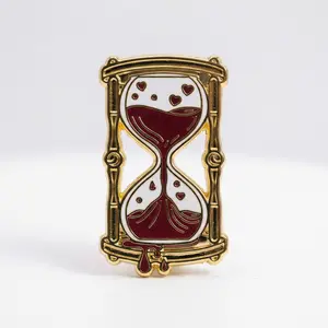 Blood Hourglass Pin