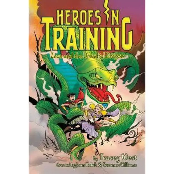 USED-Zeus and the Dreadful Dragon by West, Tracey (Hardcover)