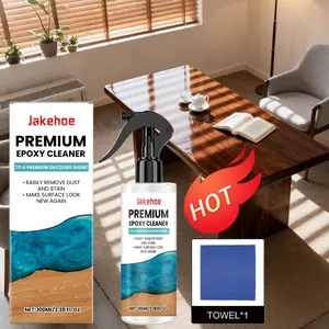 100ml+ Towel Epoxy Resin Polish for Scratch Repair + High-Gloss Brightening for Desktops/Floors/Artworks