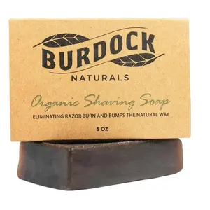 Burdock Natural Organic Shaving System with Aftershave and Foam