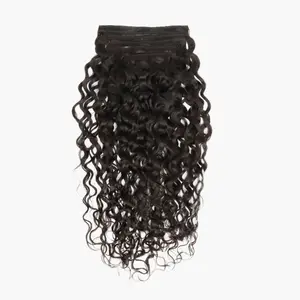 Wavy Curly Dark Brown Classic Clip-Ins