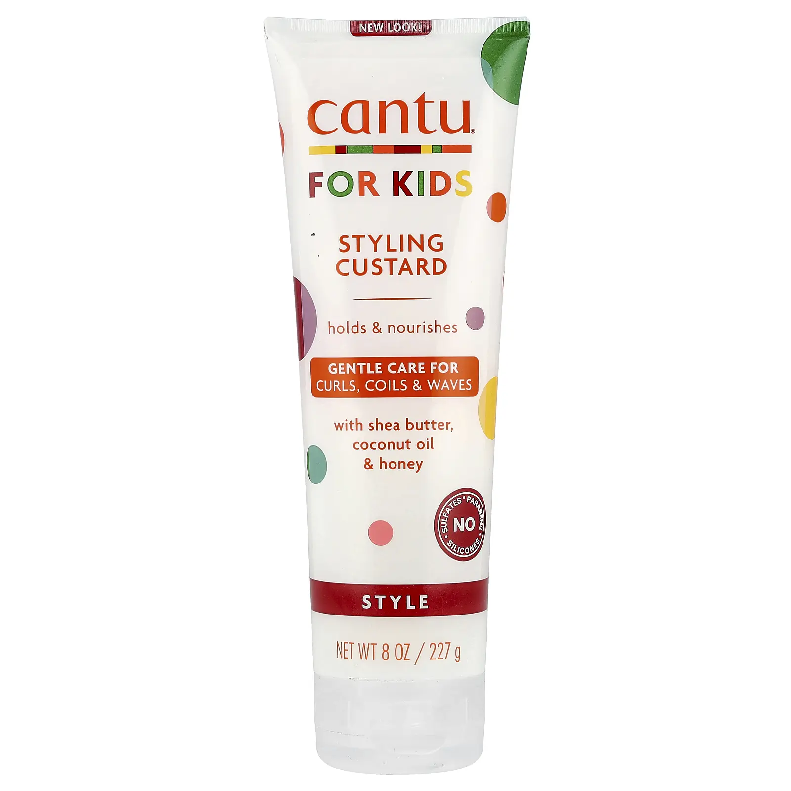 Cantu For Kids, Styling Custard, For Curls, Coils & Waves, 8 oz (227 g) Cantu For Kids, Styling Custard, For Curls, Coils & Waves, 8 oz (227 g)