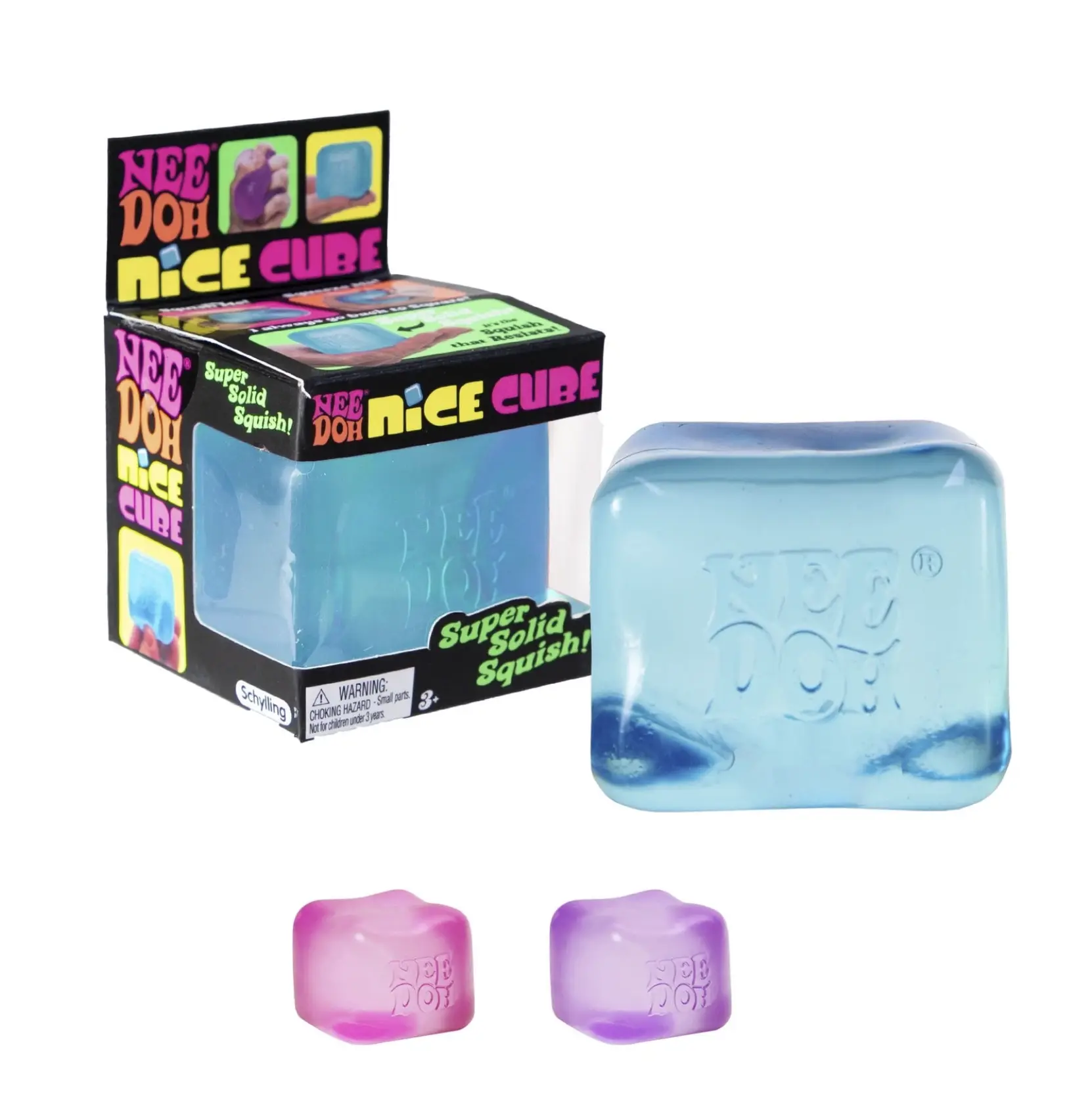 NeeDoh Nice Cube 2.25" (Pick Your Color) - Collectible NeeDoh Nice Cube 2.25" (Pick Your Color) - Collectible