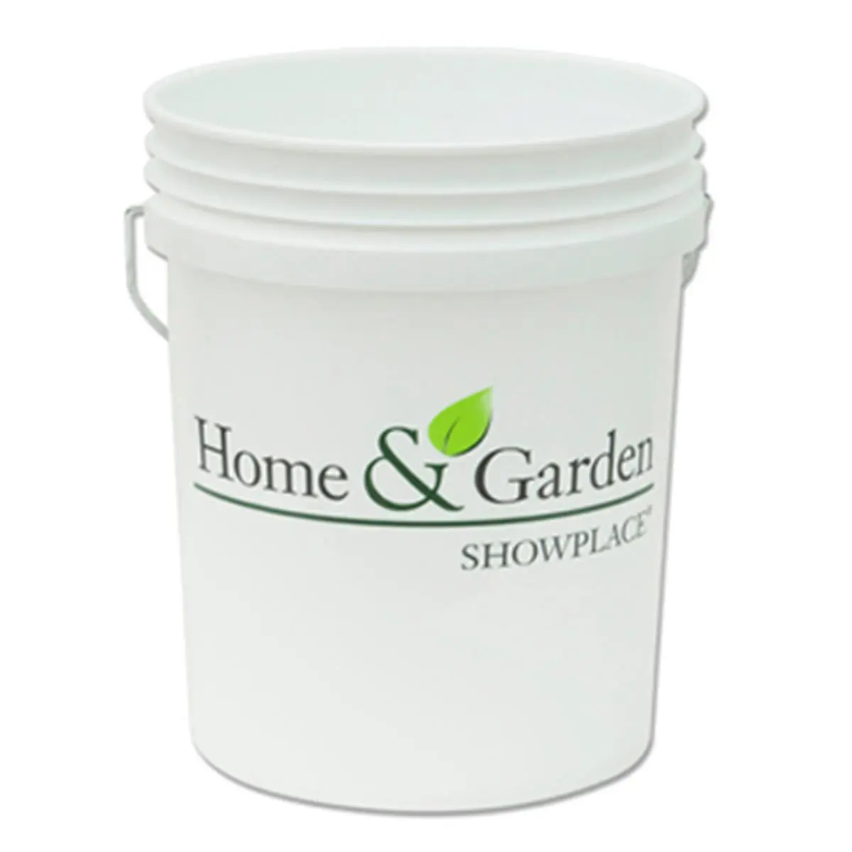 212 MAIN 5gal White Heavy-Duty Plastic Pail - Bucket Tool with Reinforced Rim, Portable for Car Washing, Paint Care Maintenance