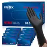 FINITEX 5Mil Thick Heavy-Duty Black Nitrile Gloves,Disposable Waterproof Gloves,Food grade,Food-Safe,Latex-Free,Powder-Free,Chemical-Resistant ,for Cleaning,Mechanical Work,Kitchen.(Gift for Thanksgiving/Black Friday Finds)