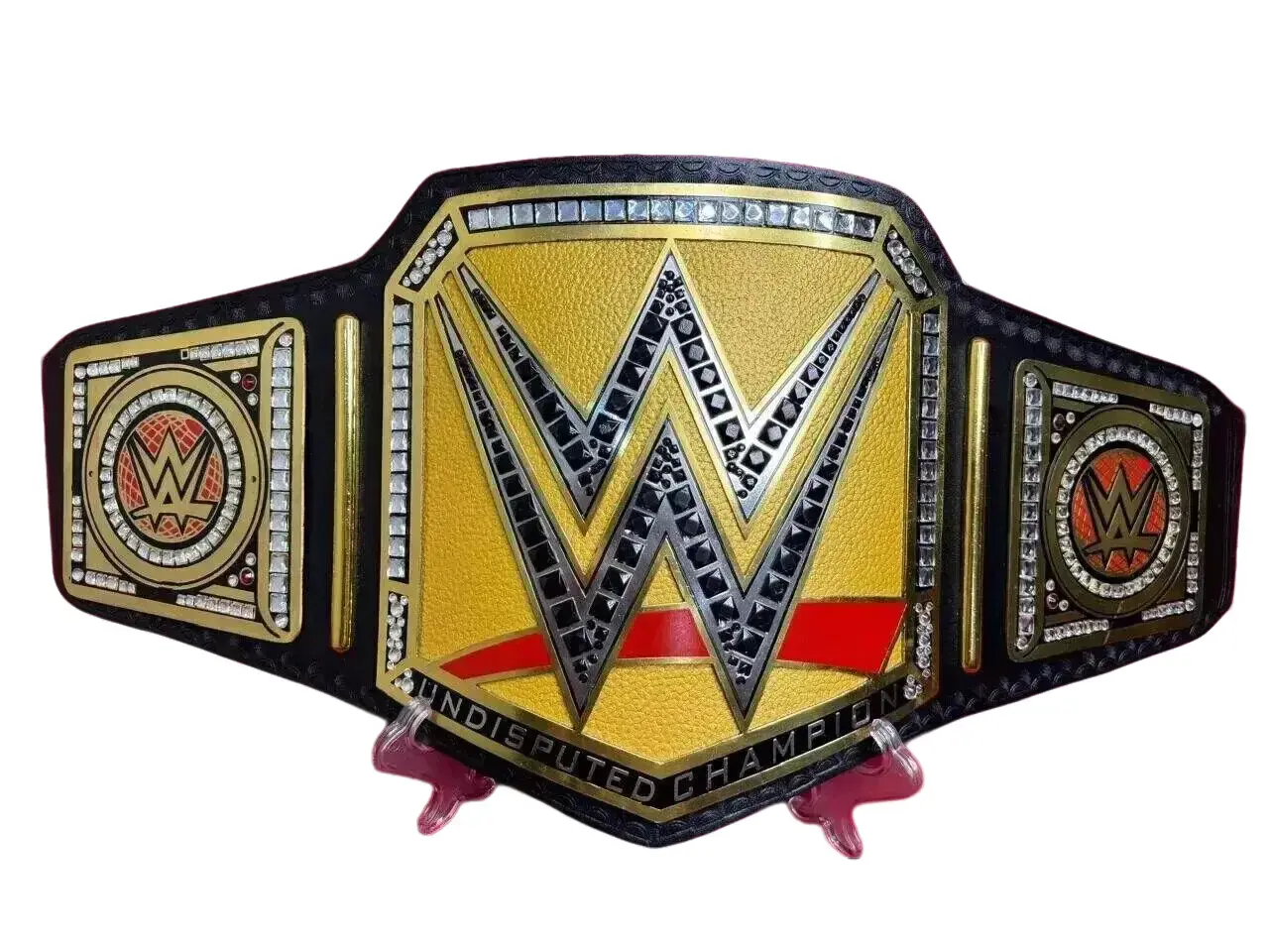 NEW Undisputed Heavy Weight Championship Replica Title Belt 2mm Brass Adult Size Adjustable Belts Leather Belt