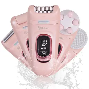 5 in 1 Electric Hair Removal Instrument, Waterproof Electric Hair Remover, Multifunctional Hair Removal Instrument for Women, Hair Removal Machine