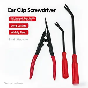 Light switch pliers, adhesive clip release tool, plastic rivet removal tools, automotive press-type adhesive clip pliers gadgets garage
