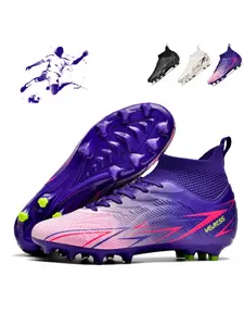 Unisex High-End Seamless Soccer Shoes Football Boots, Anti-Slip Durable Outdoor Grass Cleats, Superior Grip and Support, Stylish and Premium
